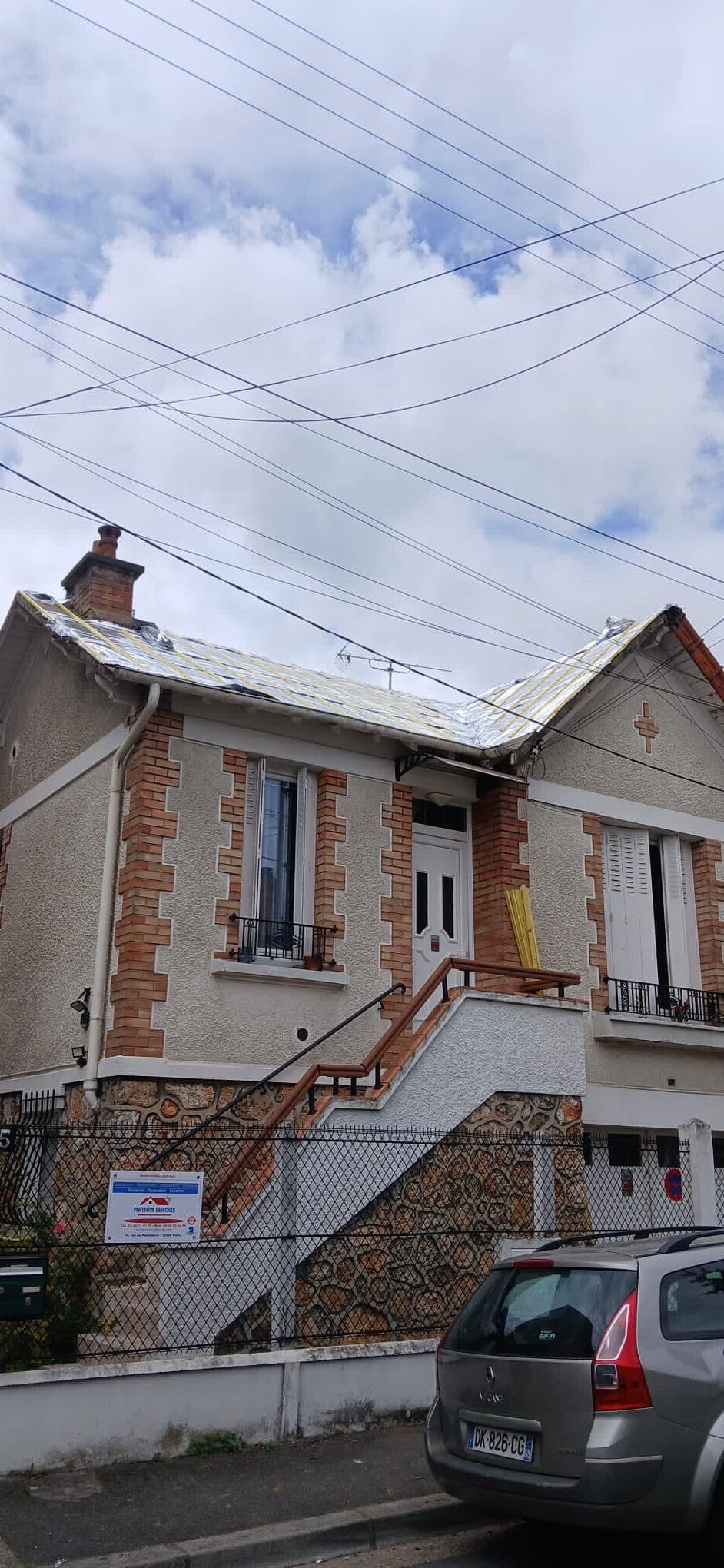 Avant les travaux — Toiture Pavillon à Argenteuil