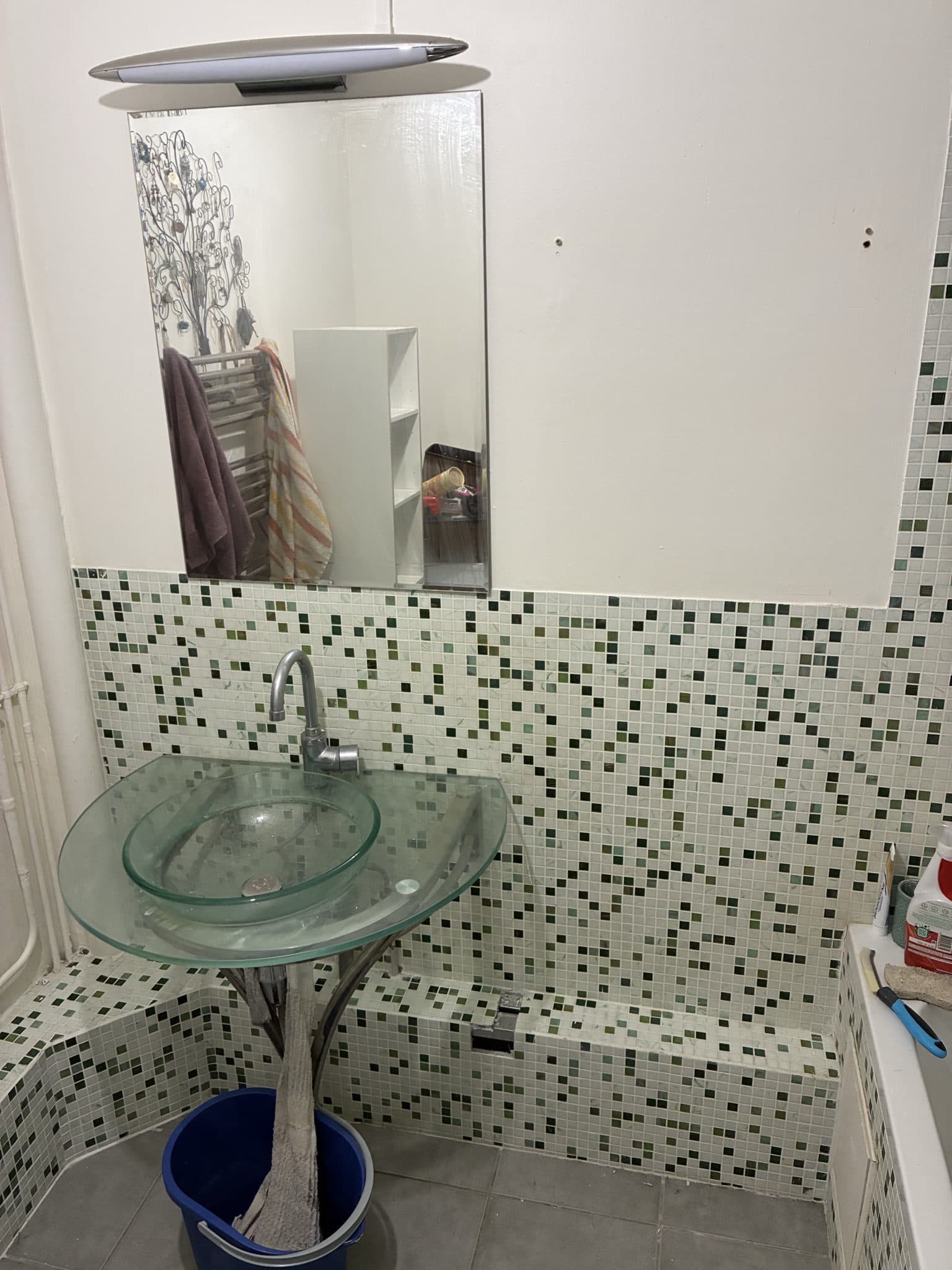 Avant les travaux — Salle De Bain à Ivry-sur-Seine