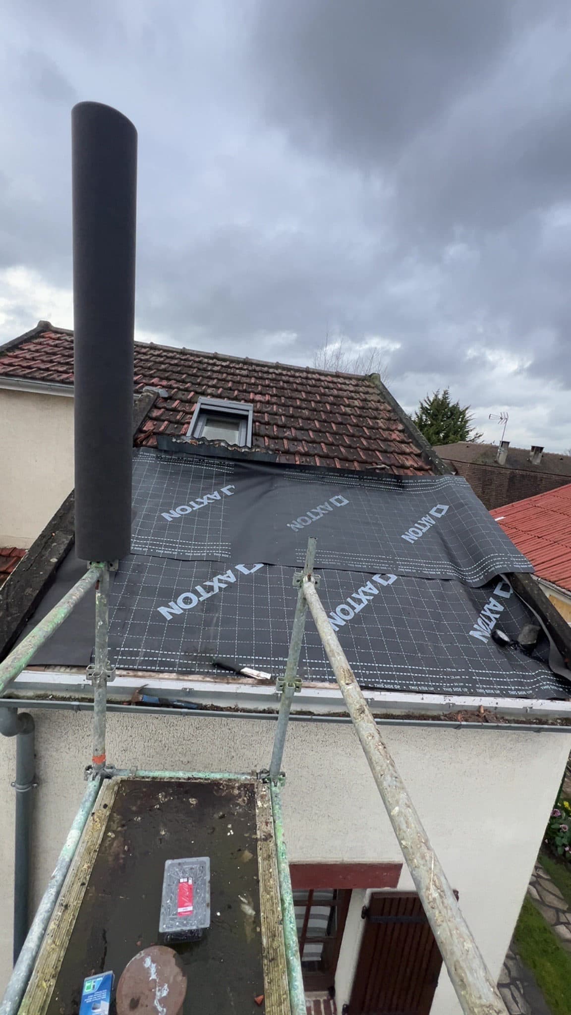 Avant les travaux — Refection Toiture à Houilles