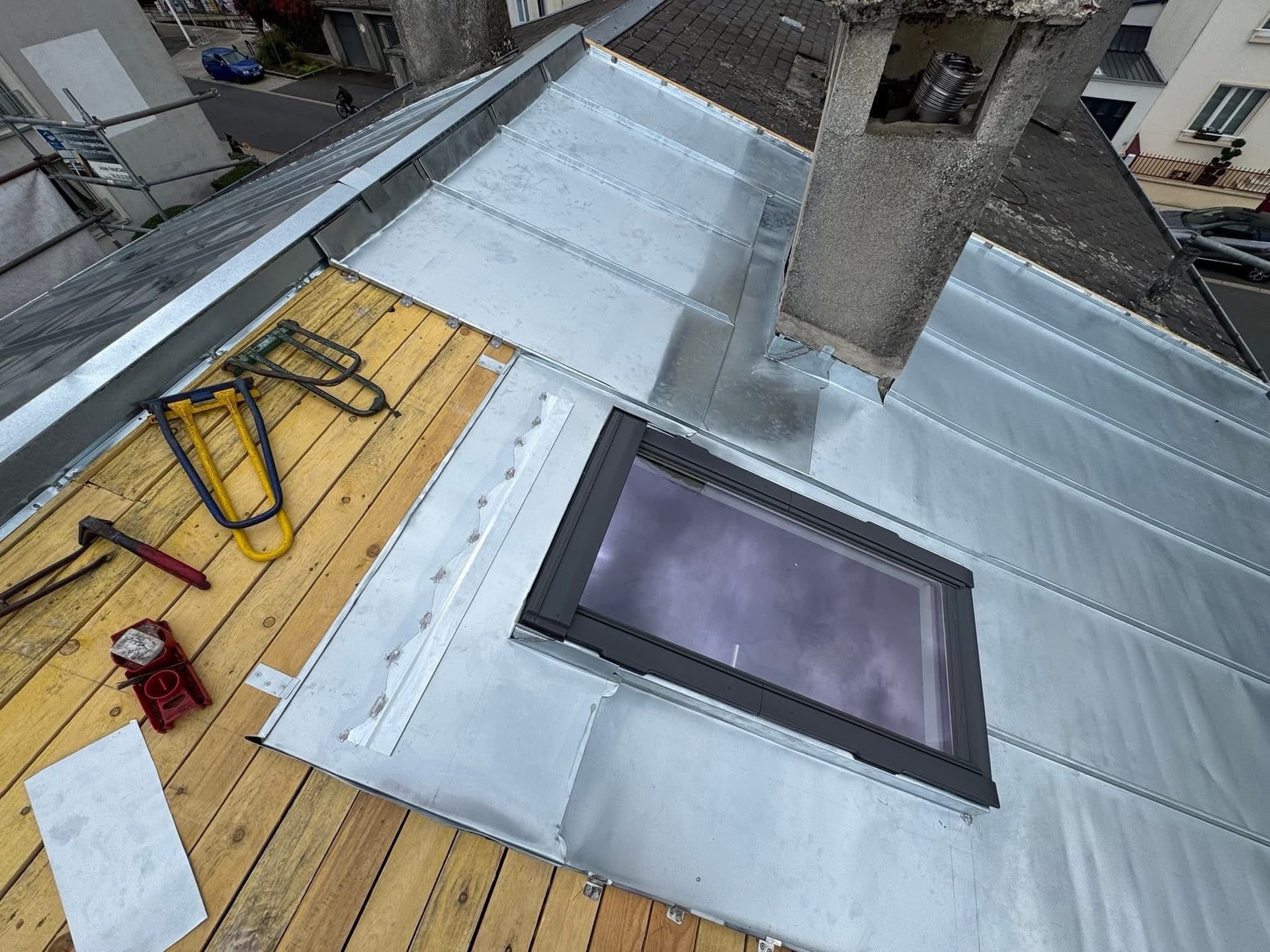 Avant les travaux — Refction Couverture Zinc à Saint-Germain-en-Laye