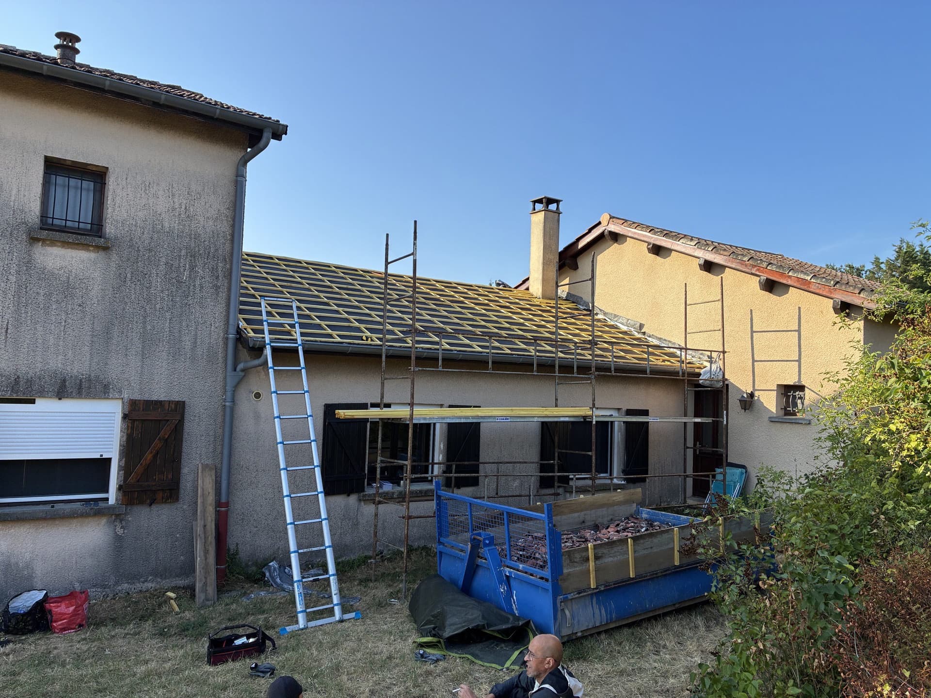 Chantier réalisé par RENOV'TOIT