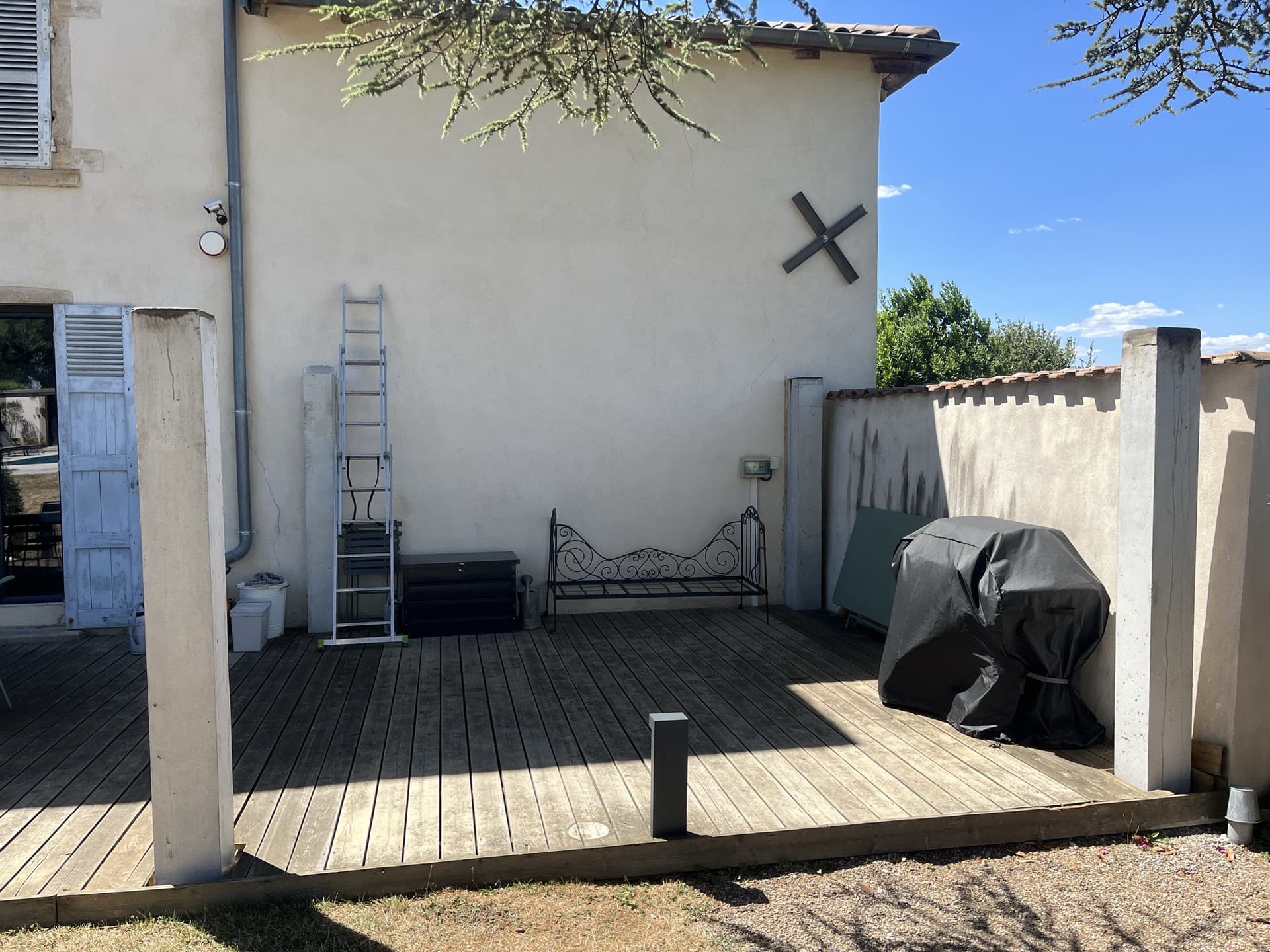 Avant les travaux — Auvent à Arnas