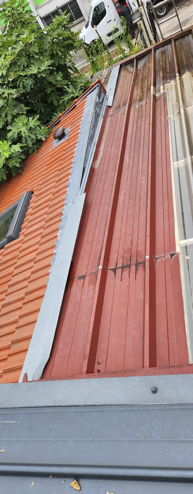 Avant les travaux — Toles Bacacier à Montreuil
